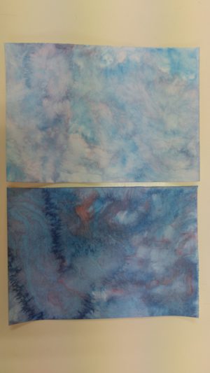 小学部実験  ～水面にもようをつくりましょう～