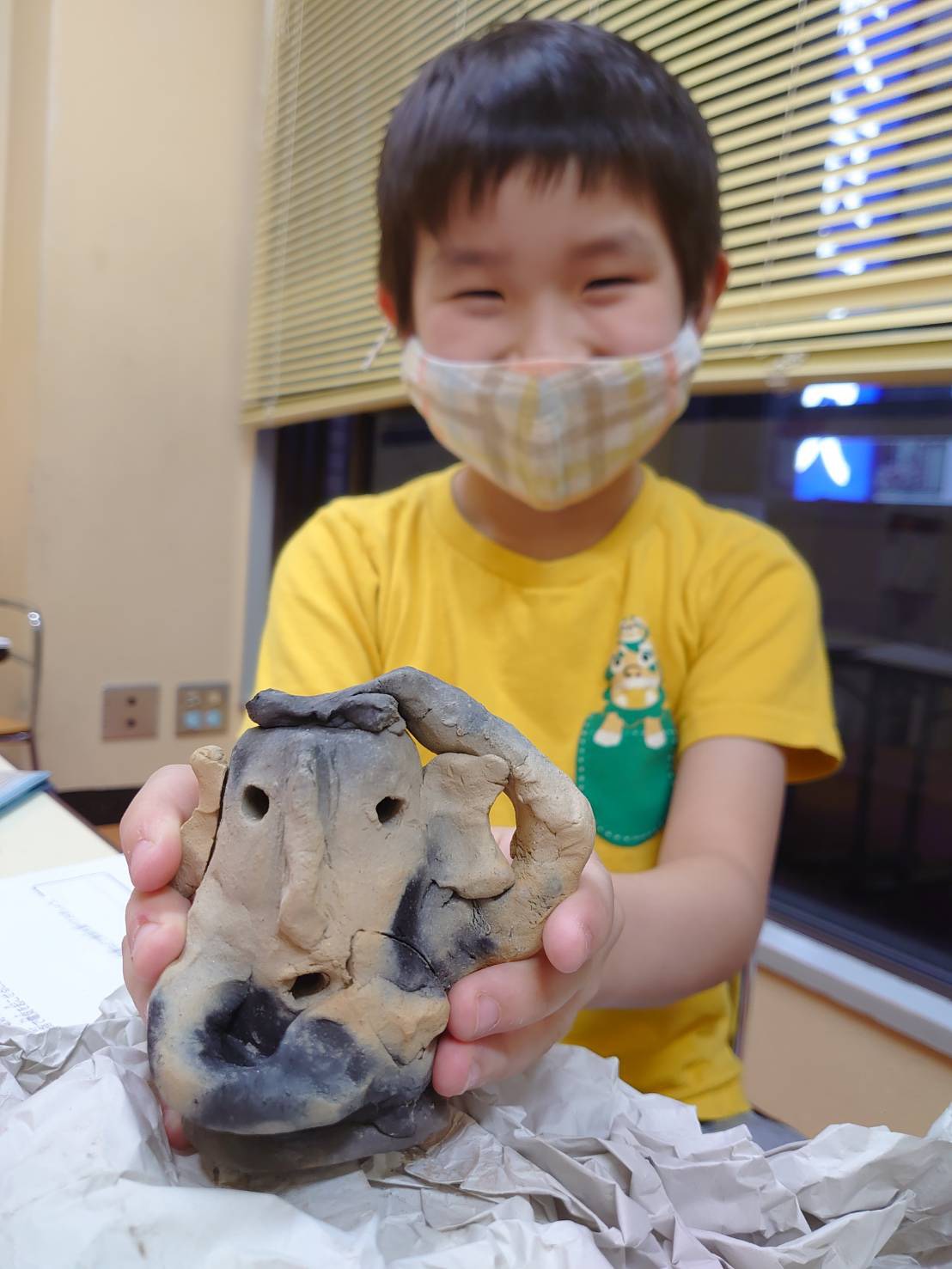 埴輪…作ったよ！！